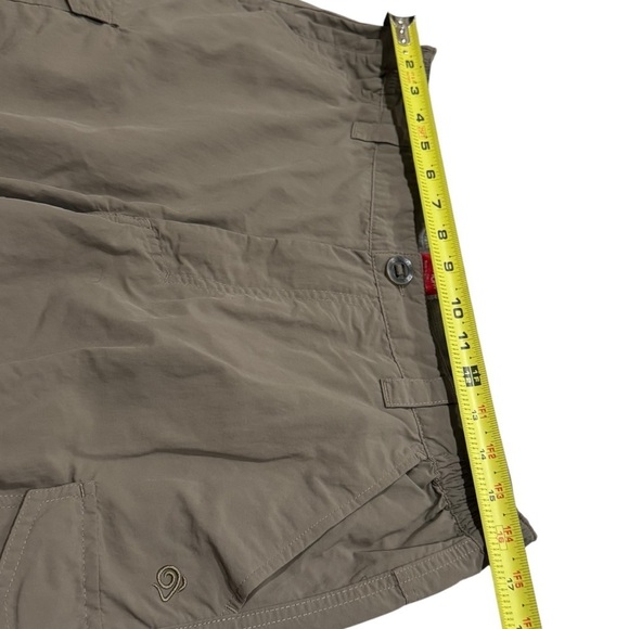 Craghoppers Tan Outdoor Cargo Pants Insect Shield Nosilife Men’s Size 36R - Picture 5 of 7
